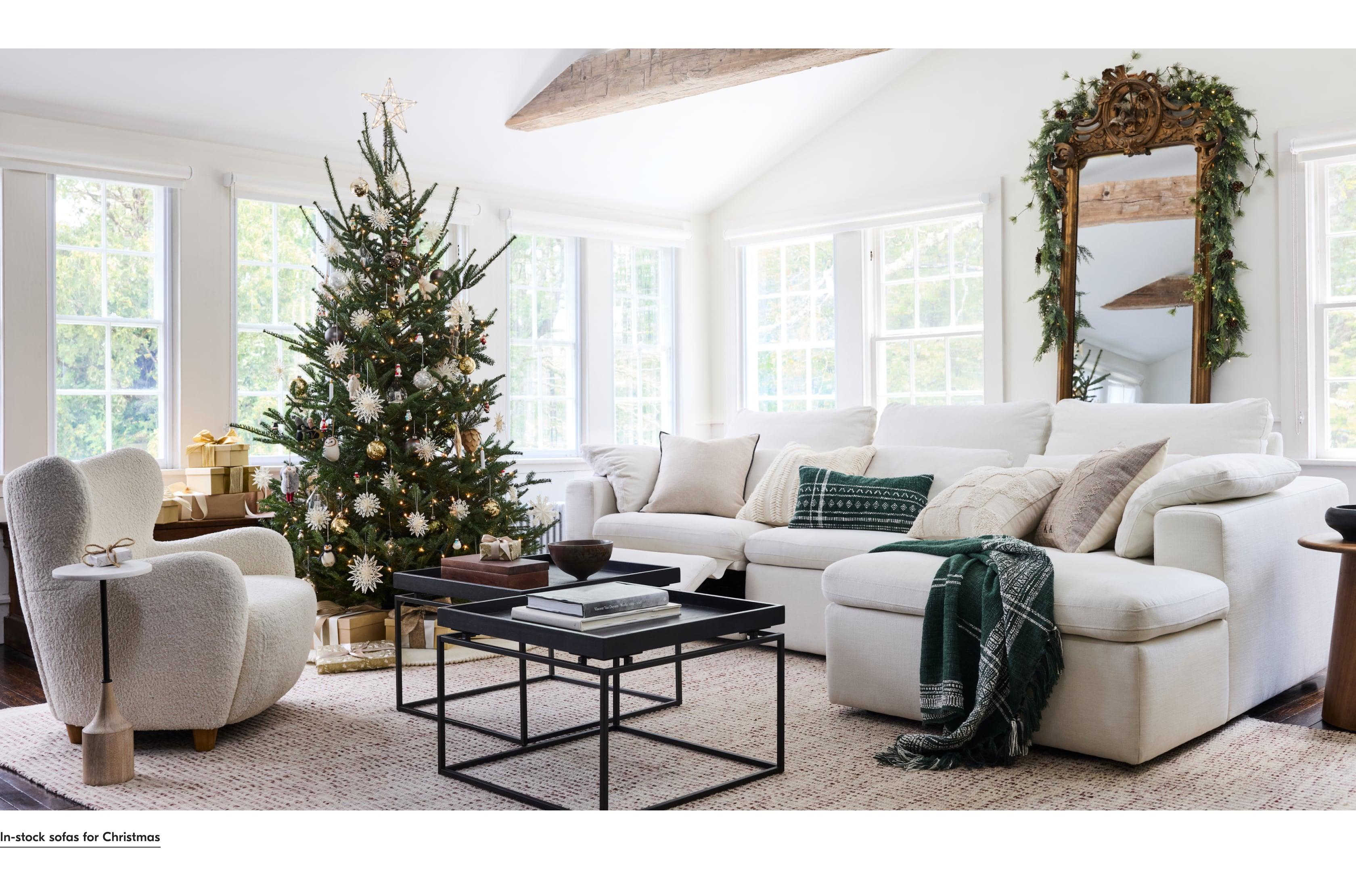 Shop In-Stock Sofas for Christmas